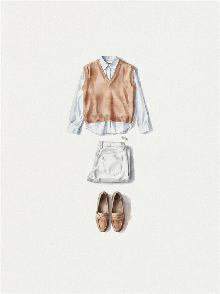 Outfit formula page from The Fall Edit