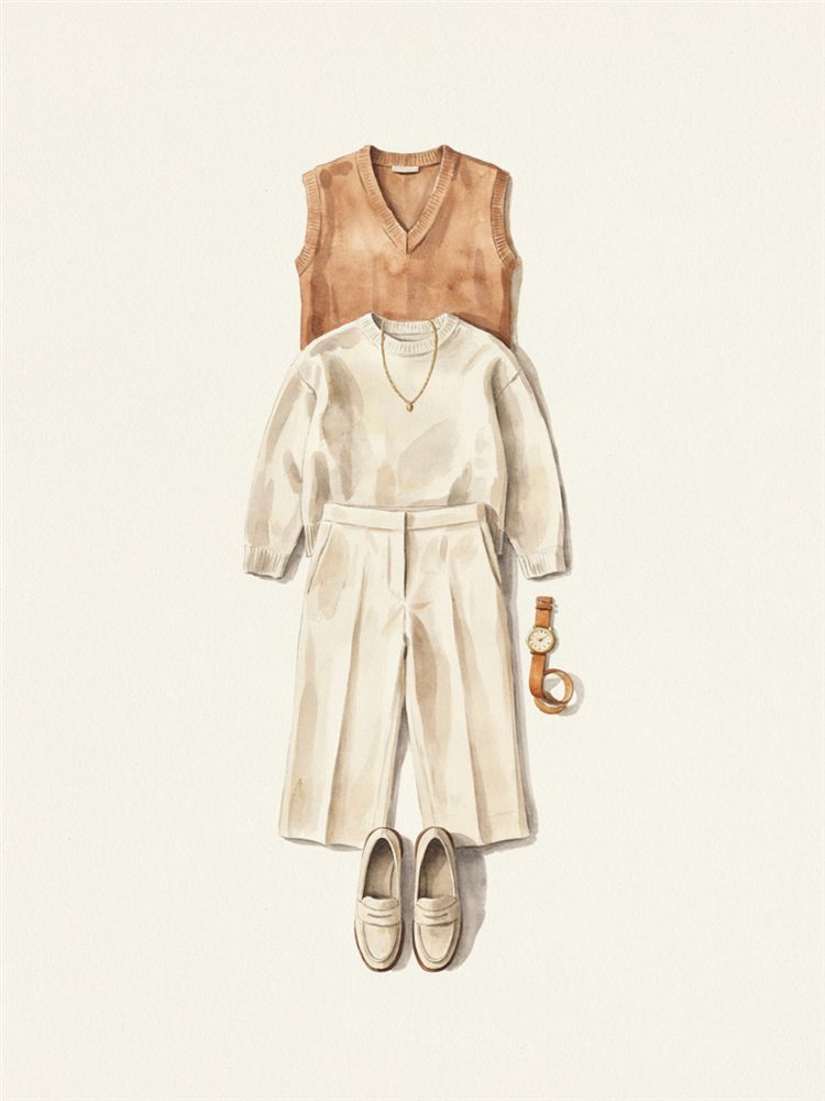 Outfit formula page from The Fall Edit