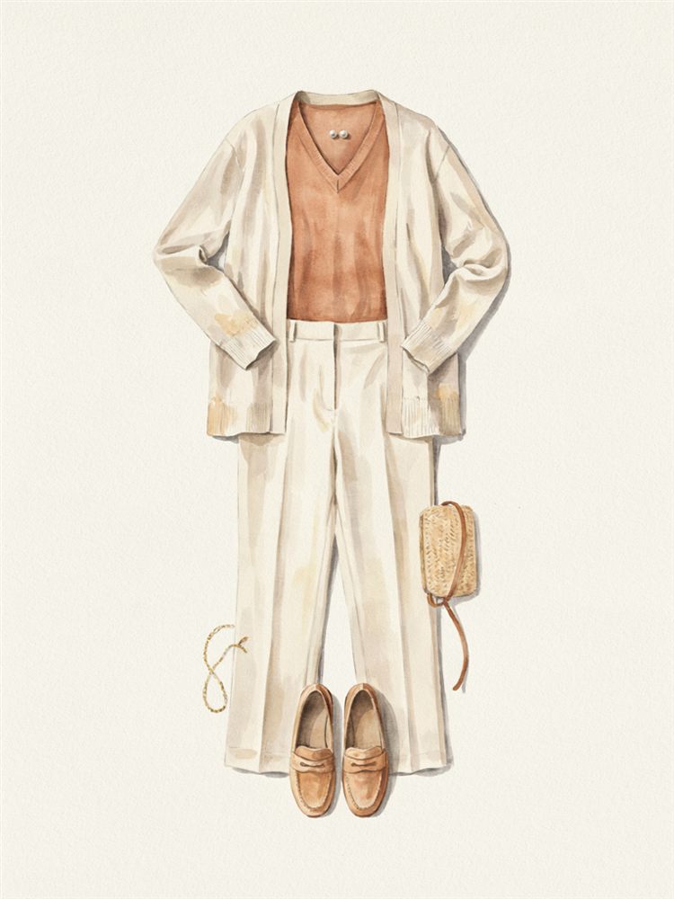 Outfit formula page from The Fall Edit