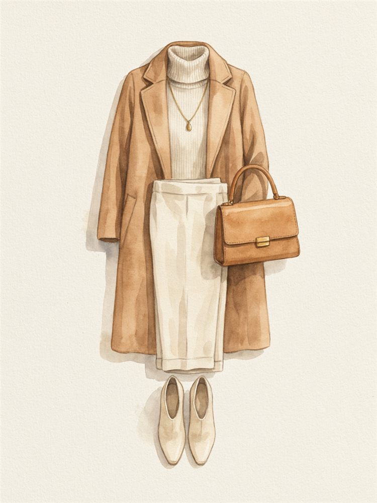 Outfit formula page from The Fall Edit